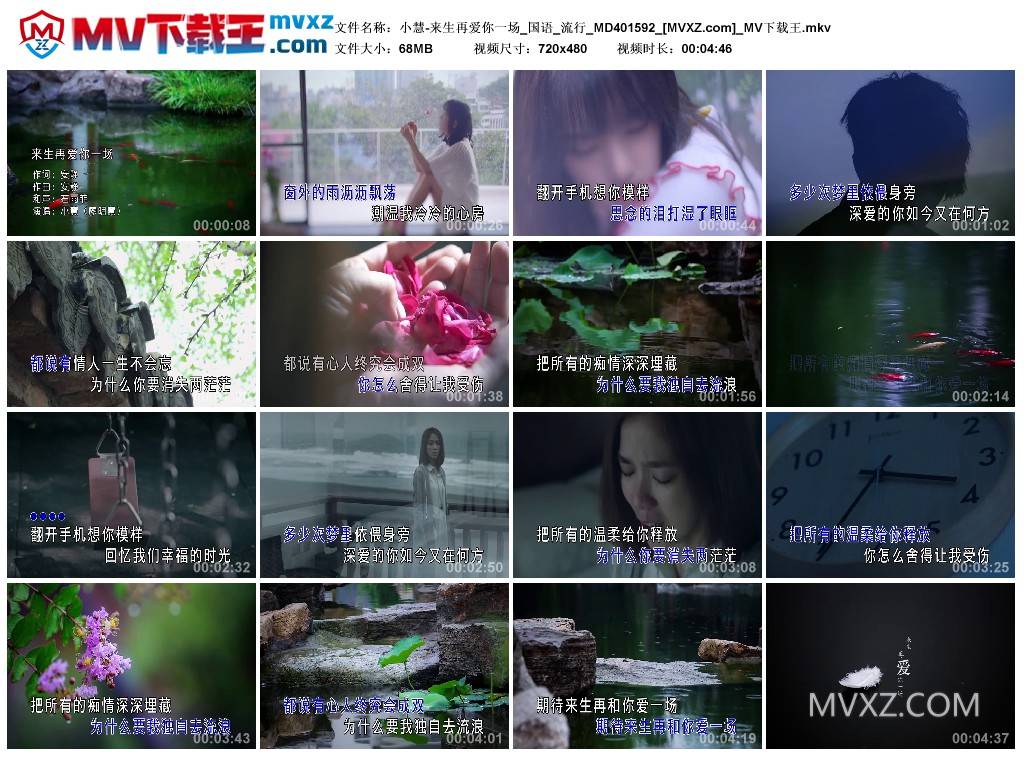 小慧-来生再爱你一场_国语_流行_MD401592